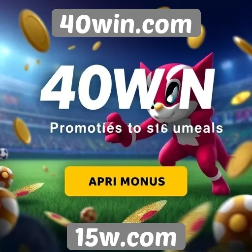 Promoções e bônus oferecidos por 40win.com